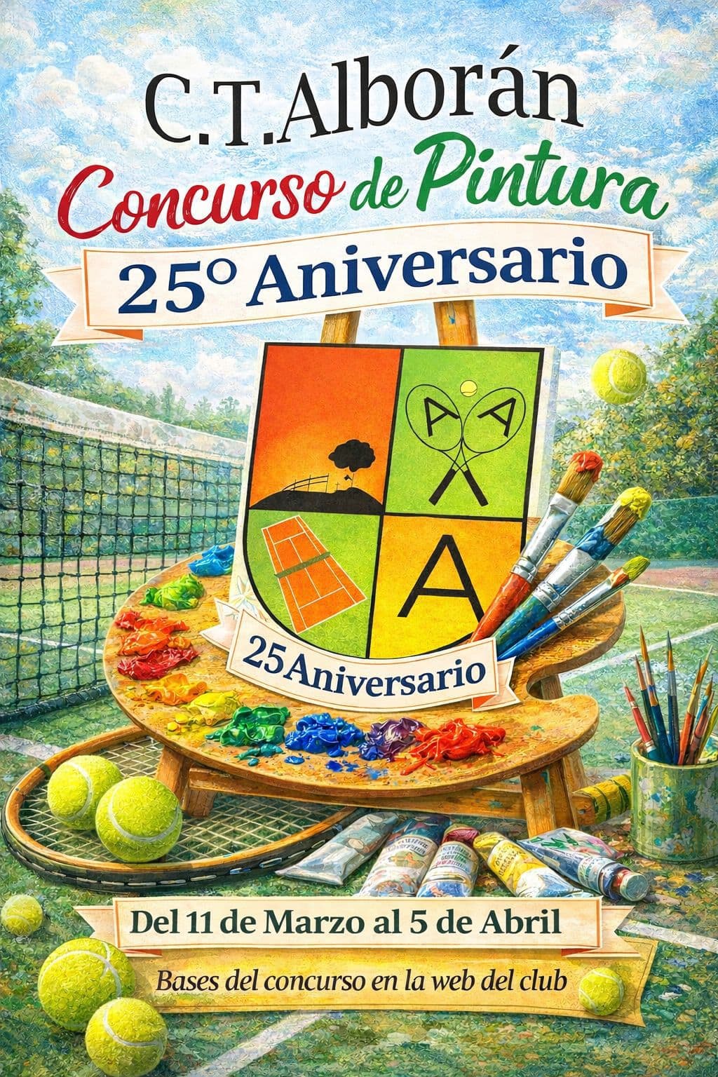 CONCURSO DE PINTURA – 25º ANIVERSARIO C.T. ALBORÁN